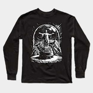 Christ the Redeemer statue in Rio de Janeiro Long Sleeve T-Shirt